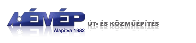 MÉMÉP Út- és Közműépítés – Alapítva 1982